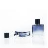 Buy cheap 30ml 50ml Spray Pump Perfume Bottle Gradient Flat Square Glass Empty from wholesalers