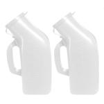 plastic chamber pot pee bottle male urinal bottle with cover 1200ml 1200cc