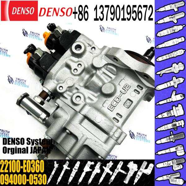 Buy cheap High quality common rail diesel fuel pump 094000-0530 22730-1330 22100-E0360 from wholesalers