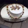 Buy cheap Luxury jewelry Factory B Colored gemstone necklace 18k gold white gold yellow gold rose gold diamond necklace from wholesalers