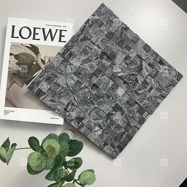 Buy cheap Marble Stone Look Mosaic Tiles Matte Surface Decorate Bathroom Kitchen Backsplash from wholesalers