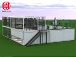 Manufacturers' Classic Sandwich Panel Container House for Steel Flat Pack