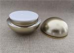 Spherical Acrylic Jars For Cosmetics PP / PE Material 100G 95 * 90MM