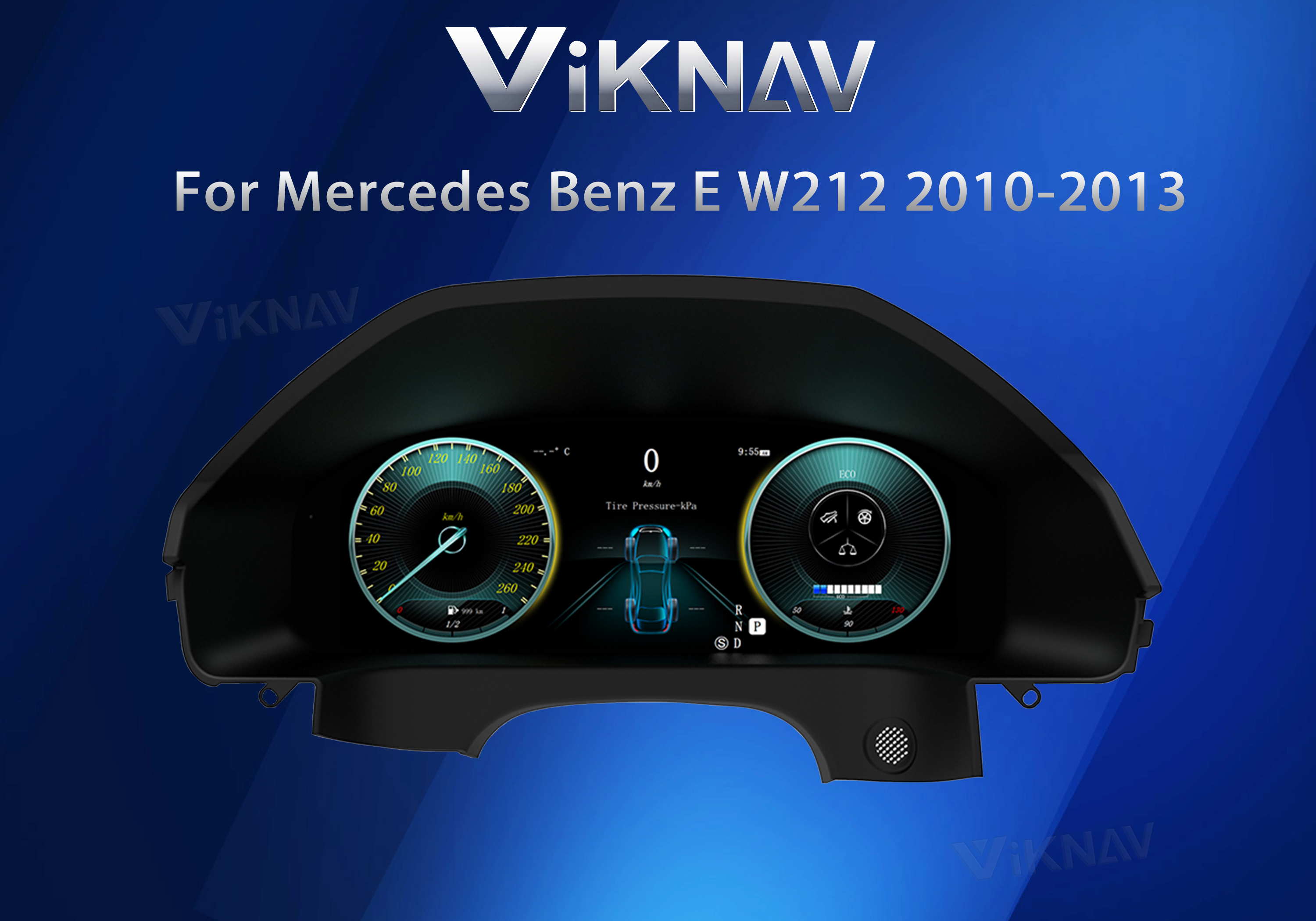 VIKNAV Digital Instrument Panel Car Cluster Mercedes Benz E-Class W212 2010-2013
