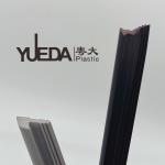 OEM ODM PVC Plastic Profiles Extruded Plastic Parts For Cabinets Glass Plastic