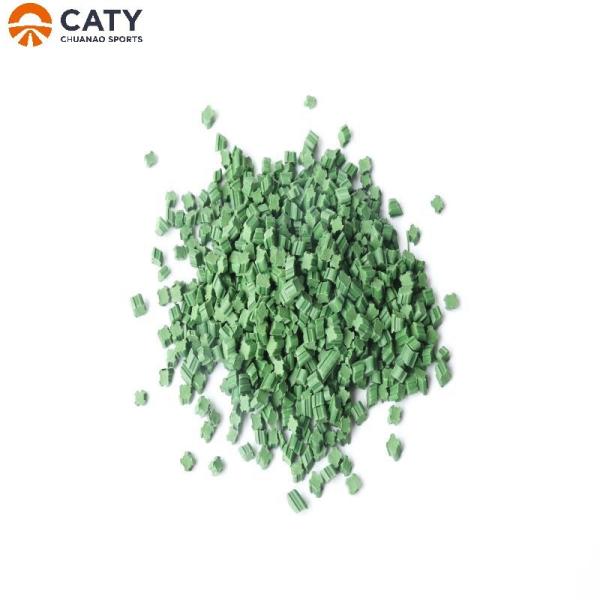 Buy cheap Eco Friendly Green TPE Granules Anti UV Artificial Turf Grass Infill from wholesalers