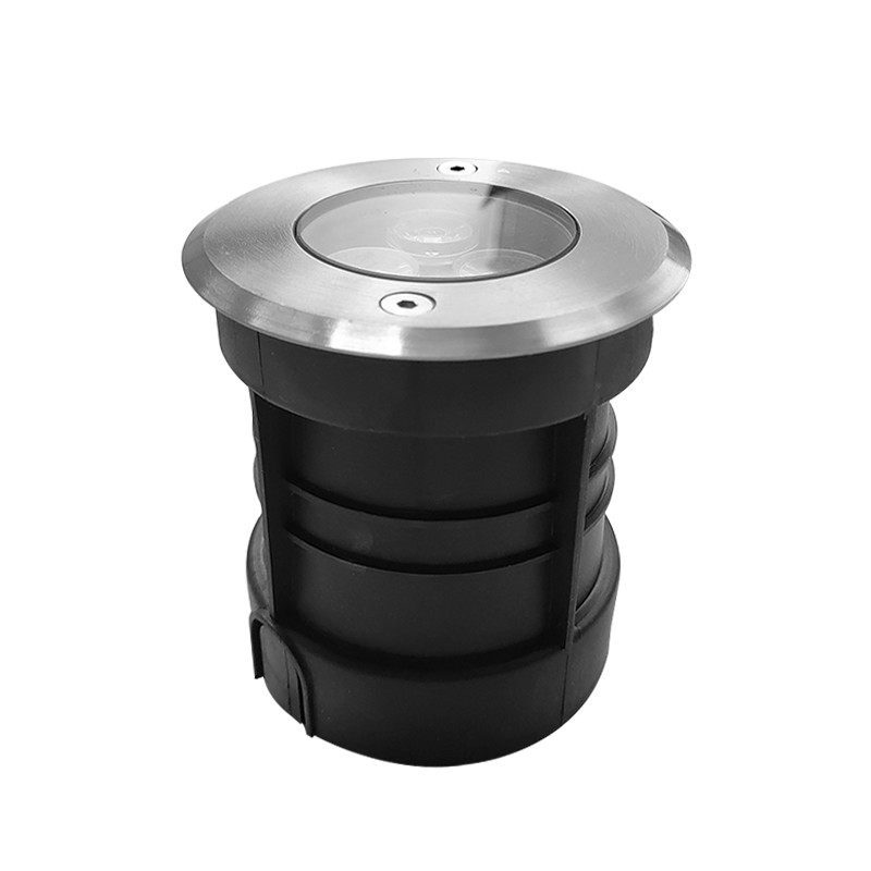 Rustproof 9W Recessed Ground Light , Multiscene Inground Light Fixtures
