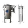 Buy cheap Water 304 Stainless Single Bag Filter Housing With 12 Bar Working Pressure from wholesalers