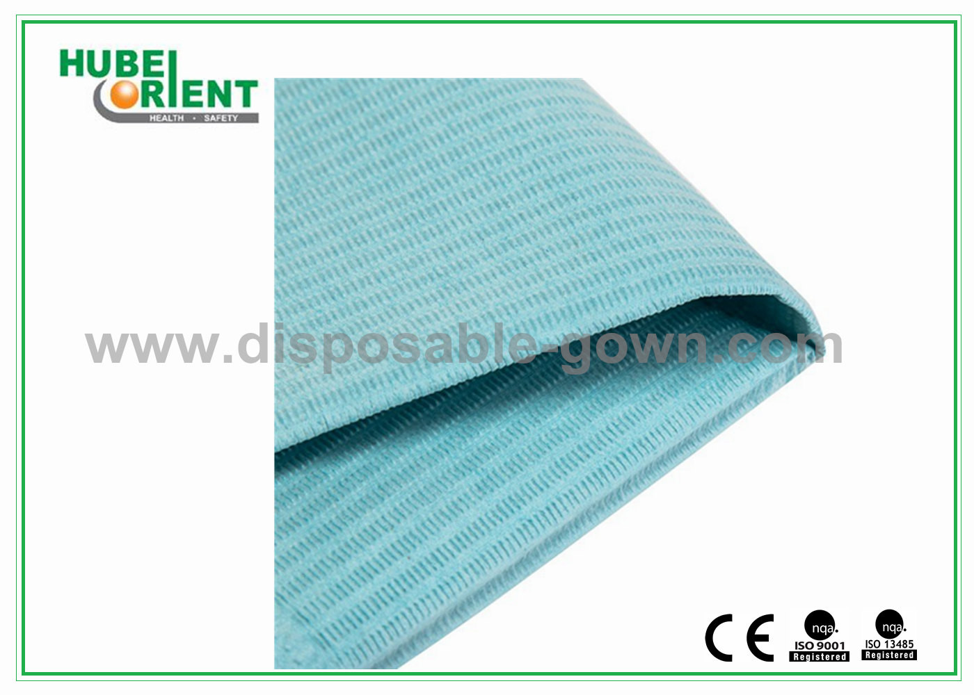 Comfortable Adults Clinic Disposable Dental Bibs For Hospital , Eco - Friendly