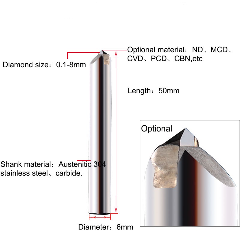Ring Bangle Making Monocrystal Diamond Cnc Tools