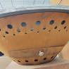 Buy cheap Multifonctional Outdoors Rusty Corten Steel Gas Barbecue Grill Burn Pit from wholesalers