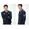 Buy cheap Black Color Security Officer Uniform Lapel Collar Epaulettes With Delicate Embroidery from wholesalers