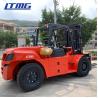Buy cheap Diesel Powered Forklift 12 Ton , Container Mast Forklift With Fork Positioner from wholesalers