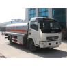 Buy cheap Dongfeng 4*2 6000 liters oil tank fuel tanker trucks for sale from wholesalers