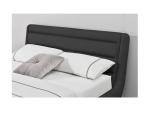 FSC OEM Black Linen Upholstered Queen Bed Fabric Cover