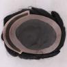 Buy cheap 100% Human Hair Remy Hair Mono base with gauze around men's toupee from wholesalers