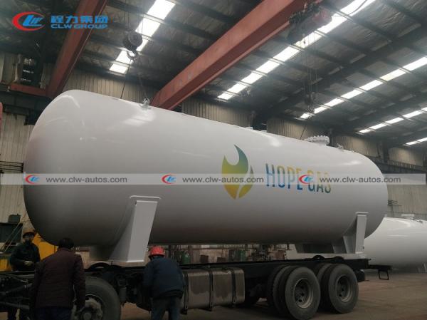 Buy cheap ASME Q345R Carbon Steel LPG Gas Storage Tank 50000L 25MT DN2700mm Diameter Head 16mm from wholesalers