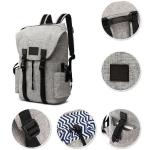Men′S Leisure Multifunctional Removable Business Laptop Bag Nylon