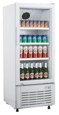 Buy cheap 300L upright single door ABS inner direct cooling display beverage cooler/display freezer/upper beverage showcase from wholesalers