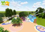 Park Landscape Plan Kids Outdoor Playground Equipment