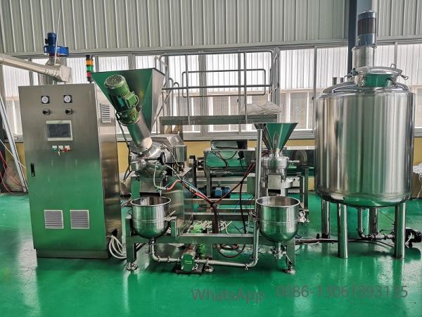 Buy cheap Full Automatic Peanut Butter Processing Line Stainless Steel Electric / Gas Heating from wholesalers