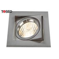 Buy cheap Red Brass Square Recessed Ceiling Light For Corrido RoHS Certified product
