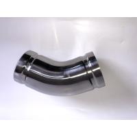 Buy cheap OEM 45 Degree Elbow Pipe Fitting , Polishing Stainless Steel Grooved Couplings product