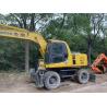 Buy cheap Compact Japan Used Komatsu Excavator PC150W-6 Used Wheel Excavator from wholesalers