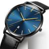 Buy cheap Ultra Thin Quartz Dress Watch Leather Simple Large Dial for Business Men from wholesalers