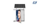 Single Pole Solar Light Box Poster Advertising Staion Green Power 45W Solar