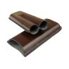 Buy cheap High Quality Leather Cigar Box 2 Pcs Travel Cigar Tube Cover from wholesalers