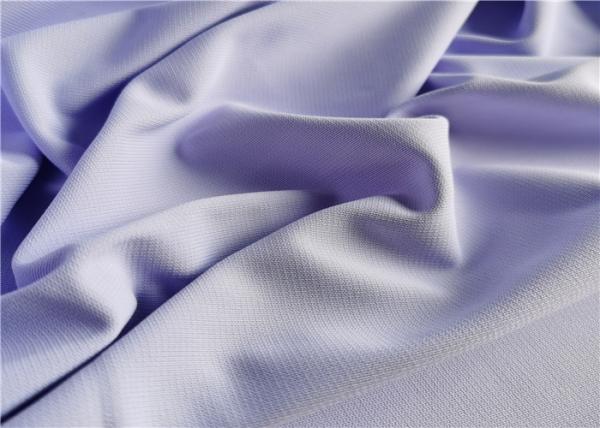 Quality Dyed Nurse Uniform Twill 75D / 36F Polyester Tricot Knit Fabric for sale
