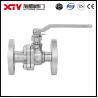 Buy cheap Xtv GOST Carbon Stainless Steel Flanged Ball Valve PN10-40 Perfect for High Flow Rate from wholesalers