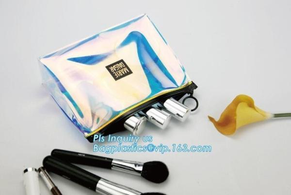 Buy cheap Stand up clear/transparent cosmetic PVC zipper bag/pouch, Eva Clothing Packaging Plastic Clear Zipper Bag With Slider from wholesalers