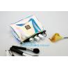 Buy cheap Stand up clear/transparent cosmetic PVC zipper bag/pouch, Eva Clothing Packaging Plastic Clear Zipper Bag With Slider from wholesalers