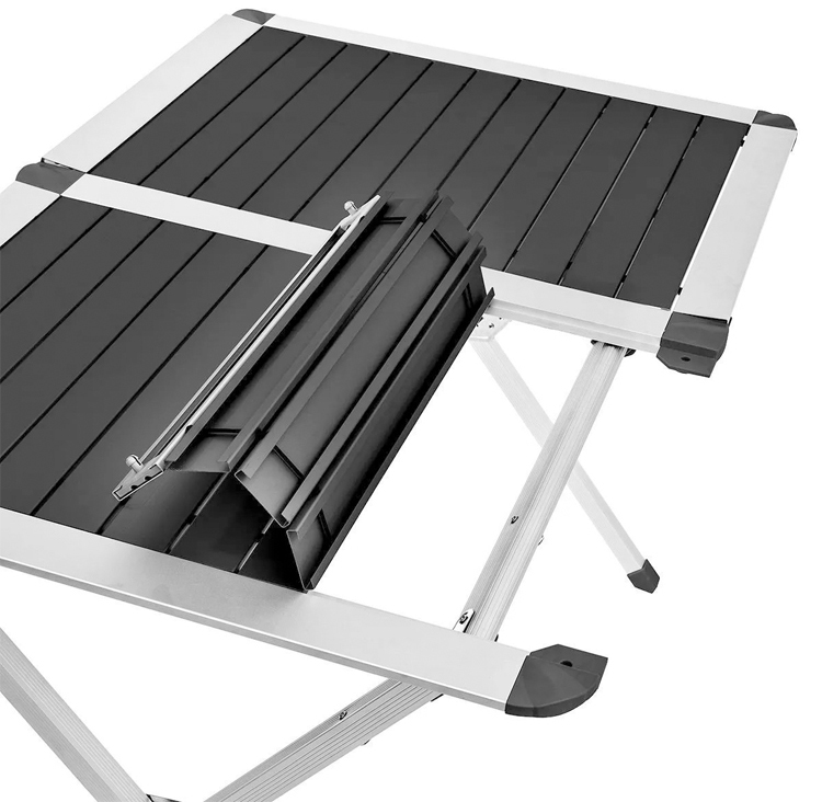 Portable Lightweight Aluminum Folding Table for Outdoor Garden Patio Party Event