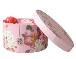 Multifunctional Cylinder Shaped Corrugated Box , Round Jewelry Case 4color