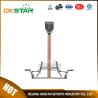 Buy cheap wooden street lamp outdoor fitness rider from wholesalers
