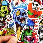 Waterproof Die Cut Sticker Labels Cartoon PVC Vinyl Anime Sticker OEM ODM