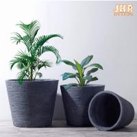 Buy cheap Clay Pots Outdoor Flower Pots Gray Pot Planters MGO Plant Pots Gardening Pots product