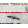 Buy cheap BOSCH common rail injector 0445120123 for Cummins ISBE 4937065 from wholesalers