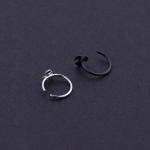 Wholesale nose ear cartilage piercing jewelry 20g surgical steel thin small open