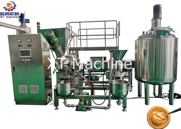 Buy cheap Salty Blanched Peanut Butter Production Line with Water Cooling System from wholesalers