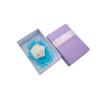 Buy cheap Paper Gift Box Packaging / Wedding Flowers Gift Purple Gift Box White Bow from wholesalers