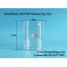 Buy cheap Custom Service Round 830ml PET Easy Open End Cans 401# Transparent Food Packaging from wholesalers