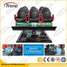 Buy cheap Hydraulic / Electronic System 7d Motion Ride Simulator 7d Cinema With 4d Motion Chair from wholesalers