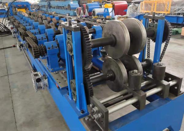 Buy cheap 15kW Steel Profile Z C Purlin Roll Former , Interchangeable Metal Roll Forming Machine from wholesalers