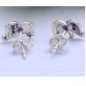 Buy cheap Elephant Shape Thai 925 Silver Marcastie Stud Earrings (XH028447W) from wholesalers