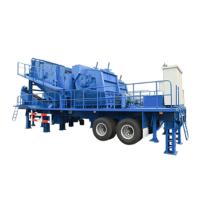 Buy cheap Stone Mining Mobile Rock Crusher / Mobile Impact Crusher Station Crawler Type product