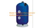 Fiberglass Depth Above Ground Pool Sand Filters Side Mount Type Flange
